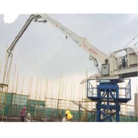 mobile concrete placing boom good working conditional spider concrete pump